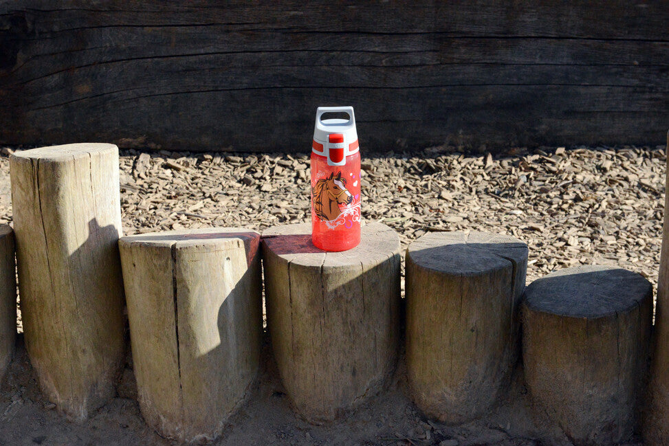 SIGG Viva One kinderwasserflasche, pferde
