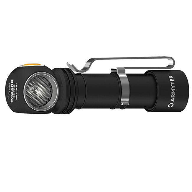 ArmyTek Wizard C2 Pro Φακός LED με Μαγνητικό Κάτοχο Τροφοδοσίας Μπαταρίας, White, 2500 lm, 4800 h, 65