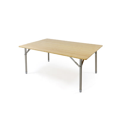 BasicNature Bambus klapptisch 100 x 65 cm