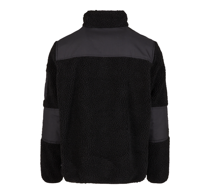 Brandit Ramble herren Fleecejacke Teddyfleece, schwarz