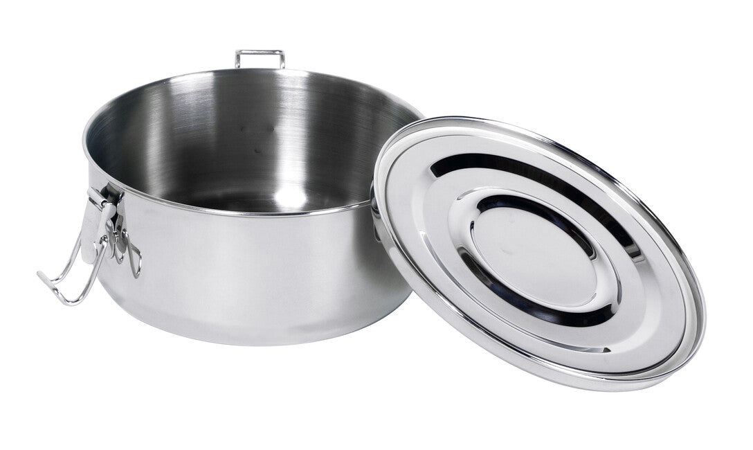 BasicNature Lebensmittelbehälter, edelstahl 0,8 l