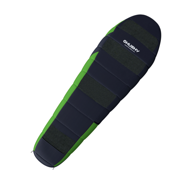HUSKY Espace Synthetik Drei-Jahreszeiten-Schlafsack -5, grün