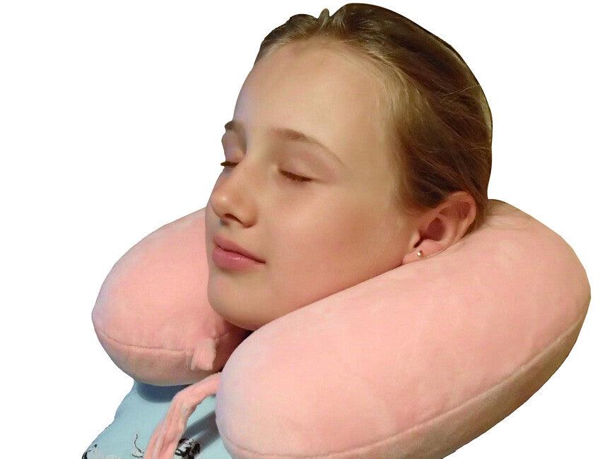 BasicNature Kids nackenkissen, rosa