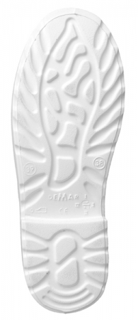 Demar Luna damen gummistiefel, weiß