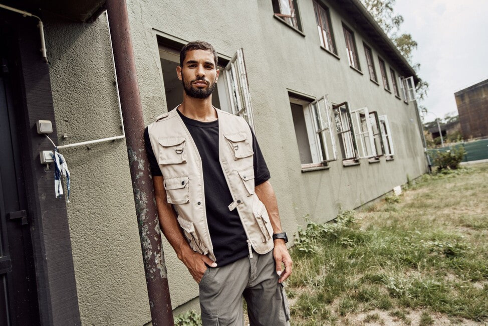 Brandit Jagdweste, beige