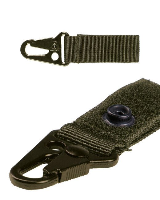 Mil-Tec Schlüsselanhänger mit sogenannter Karabiner 7cm olivfarben
