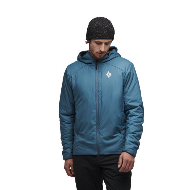 Black Diamond First Light Stretch sweatshirt, creek blau