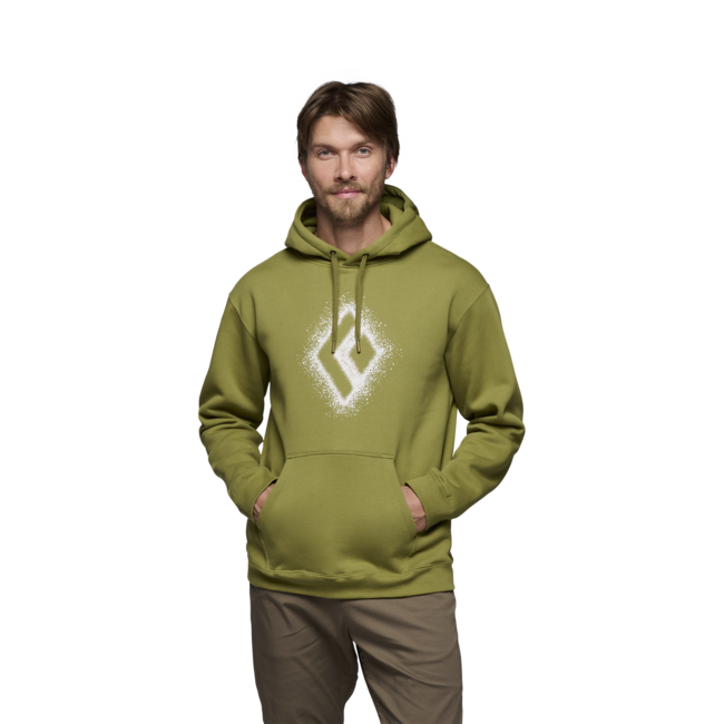 Black Diamond Chalked Up 2.0 herren-kapuzenpullover, Camp green