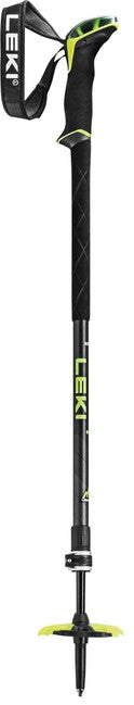 LEKI Guide 2 Skitourenstöcke, schwarz/neongelb/dunkel anthrazit