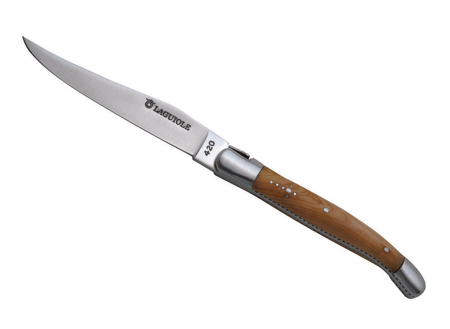 Laguiole DUB124 Steakmesser 6er-Set mit Wacholderholzgriff
