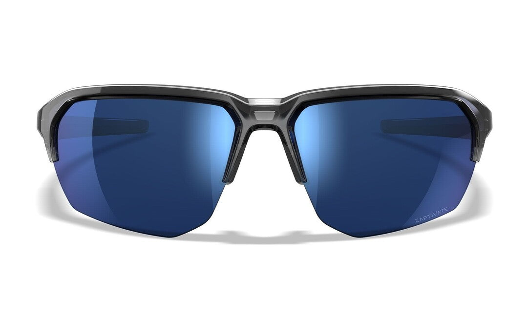 WILEY X Jakl, captivate polarized blue mirror/gloss crystal grey