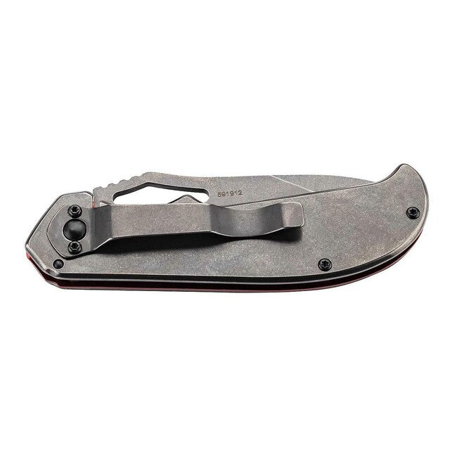 Herbertz Einhand-taschenmesser 9cm, rostfreier Stahl, Totenkopf
