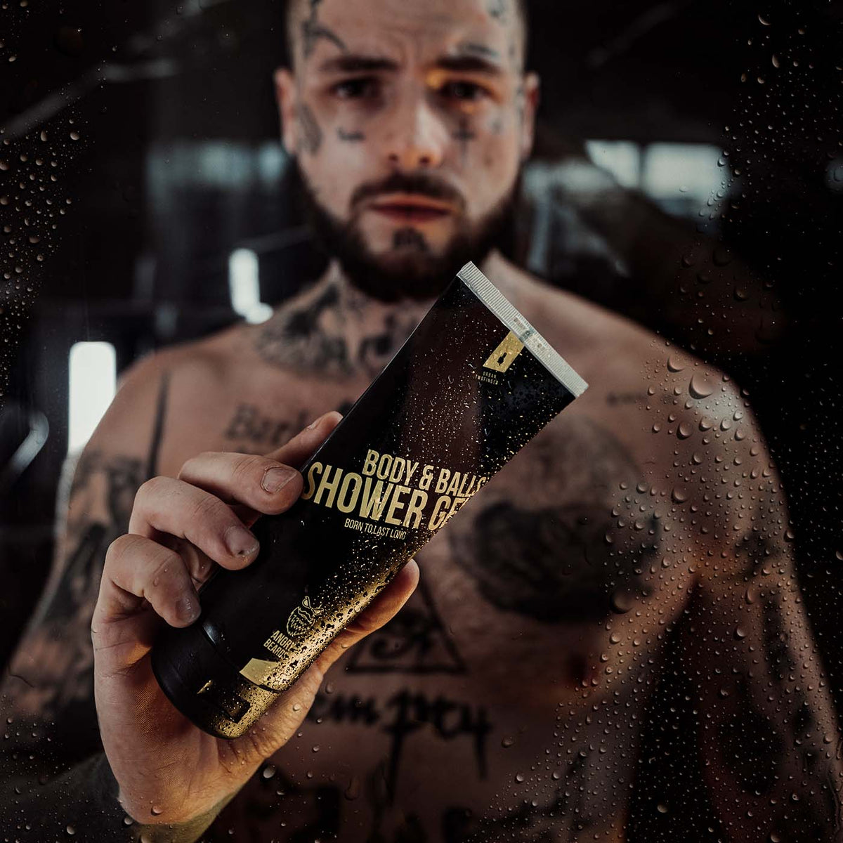 Angry Beards Urban Twofinger sprchový gél na telo a gule, 50 ml