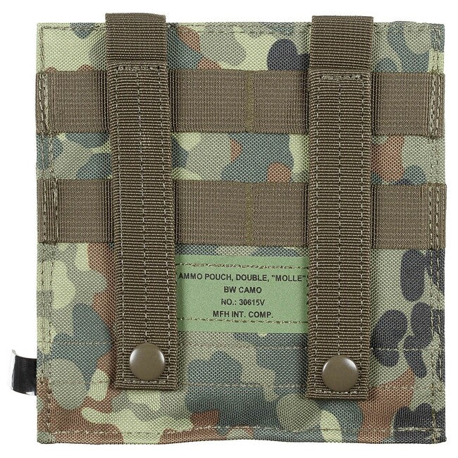 MFH Doppel-MOLLE-Holster, BW-Tarnfarbe