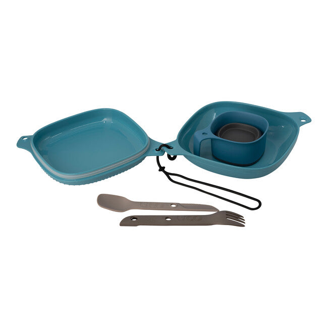UCO 6 Stück Lunchbox blau-grau