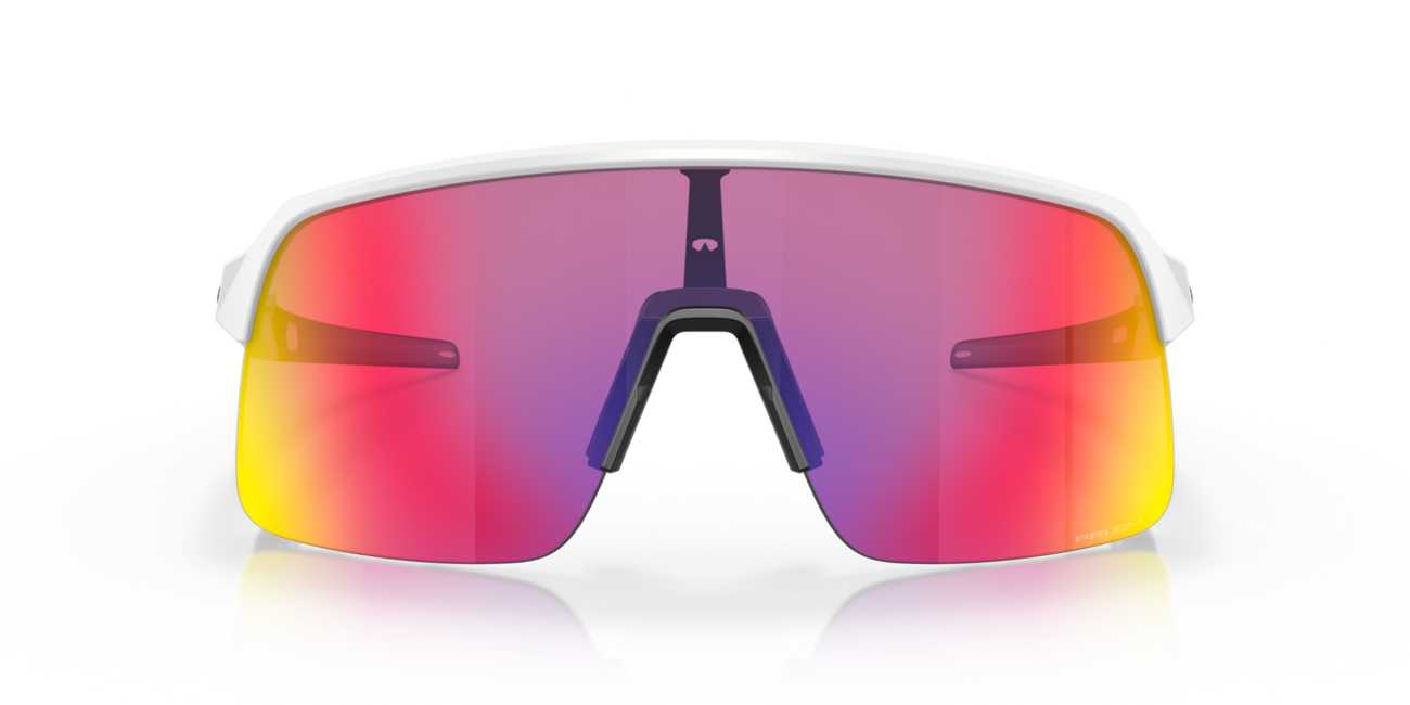 Oakley SUTRO LITE Sonnenbrille mit Rahmen Matte White und mit Dias Prizm Road