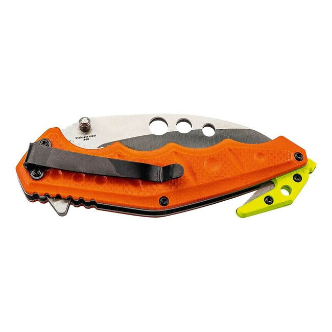 Herbertz TOP-Collection Einhand-Rettungsmesser 8,7cm, g10, orange