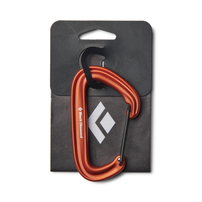 Black Diamond Litewire Karabiner, blau