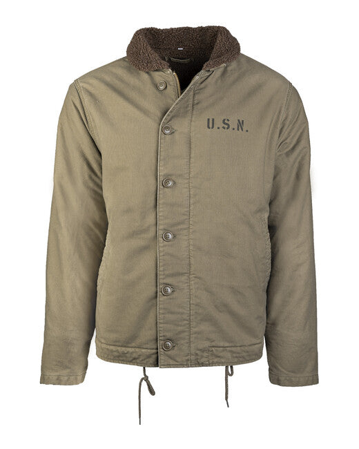 Mil-Tec N-1 us navy deck jacket oliv