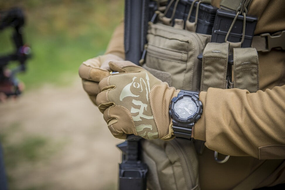 Helikon-Tex Range Tactical handschuhe - PenCott WildWood™/ coyote