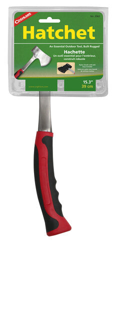 Coghlans Robuste Stahl-Camping-Axt mit gummiertem Griff