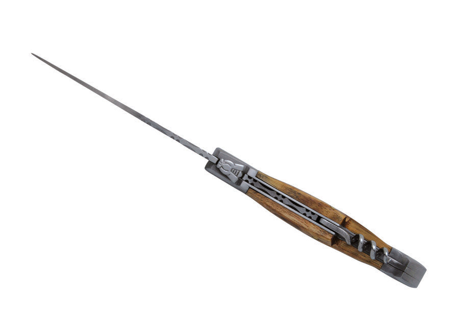 Laguiole DUB040 taschenmesser Klinge 12cm Stahl 420 Griff aus Zebrano