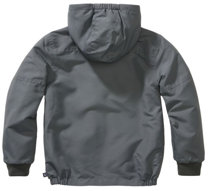 Brandit kinder Frontzip Windbreaker Jacke, anthrazit