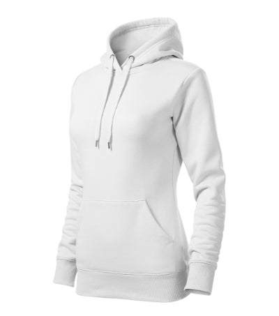 Malfini Cape damen-Kapuzenpullover, weiß