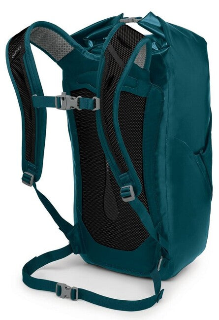 OSPREY Transporter Roll Top Waterproof 30, night jungle blue