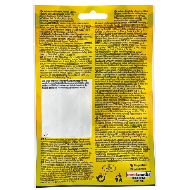 MFH Cruga Biltong, Chili, 70 g
