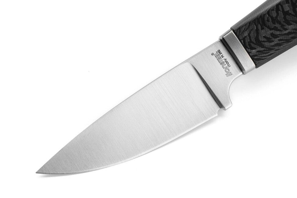 Lionsteel WILLY WL1 CF Messer mit feststehender Klinge und Kohlefasergriff