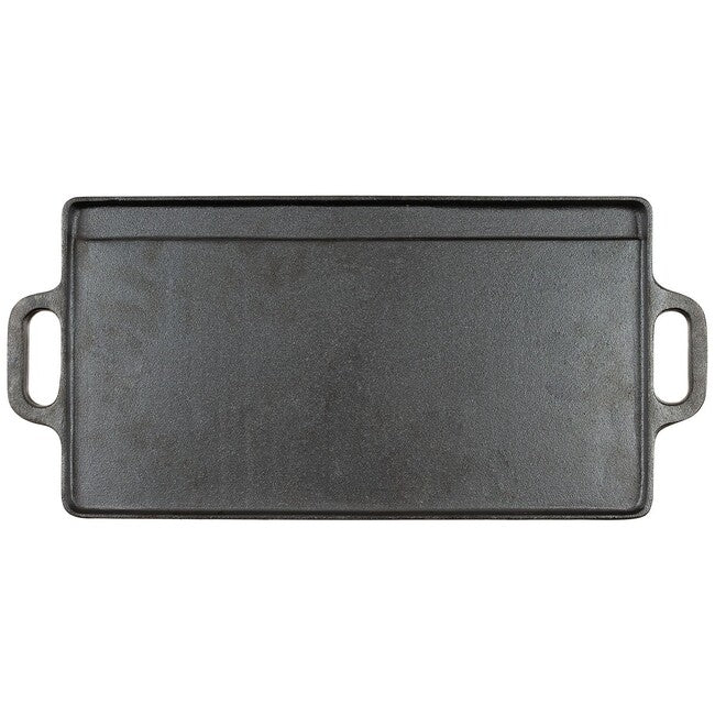 Fox Outdoor Grillpfanne Gusseisen ca. 50 x 23 x 1,5 cm