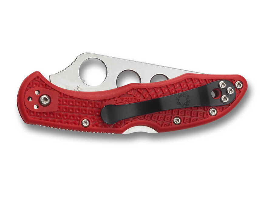 Spyderco Treningovy Messer Delica 4 Lightweight Trainer, rot