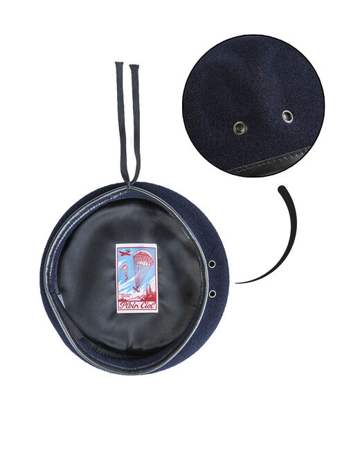 Mil-Tec bw cdo barett 'plein ciel' dk.blau