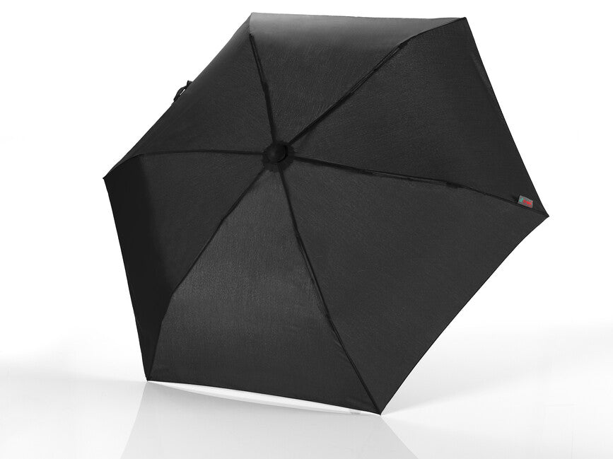 EuroSchirm Light Trek ultraleichter regenschirm, schwarz