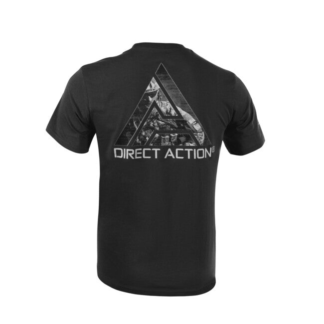 Direct Action® Logo D.A. (#3) T-shirt - cotton, schwarz