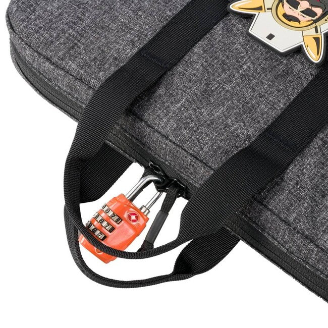 Helikon-Tex tasche für 2 Pistolen - Nylon Polyester Mischung - Melange Schwarz-Grau