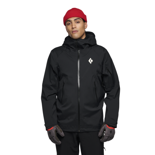 Black Diamond Recon Lt Stretch Shell herren Ski Jacket, schwarz
