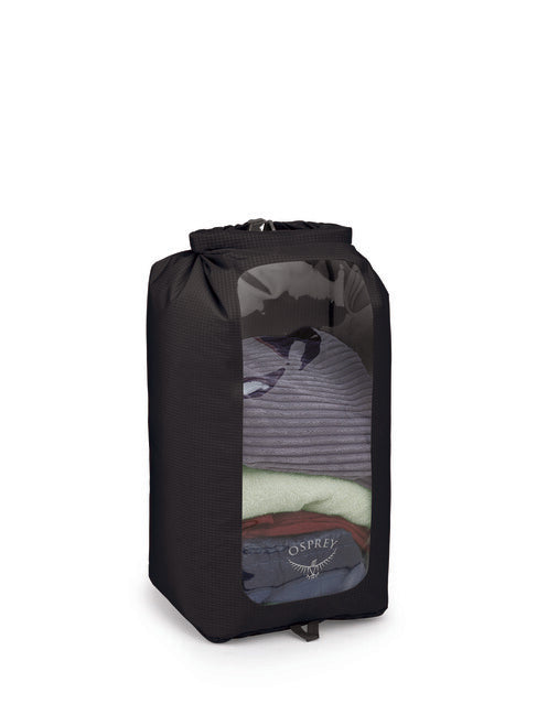 OSPREY Dry Sack DRY SACK 35 W/WINDOW, schwarz