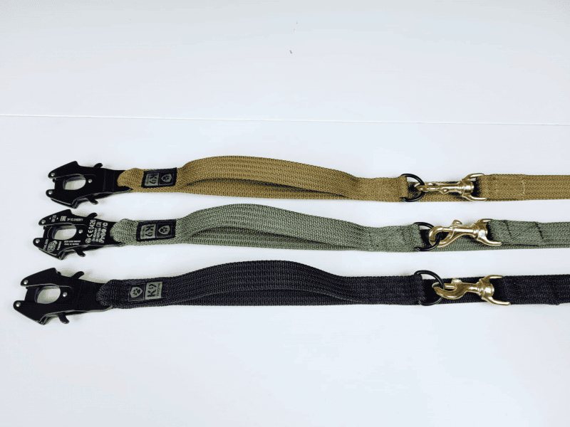 Kong Frog K9 Thorn abnehmbare mit frontgriff leine, oliv