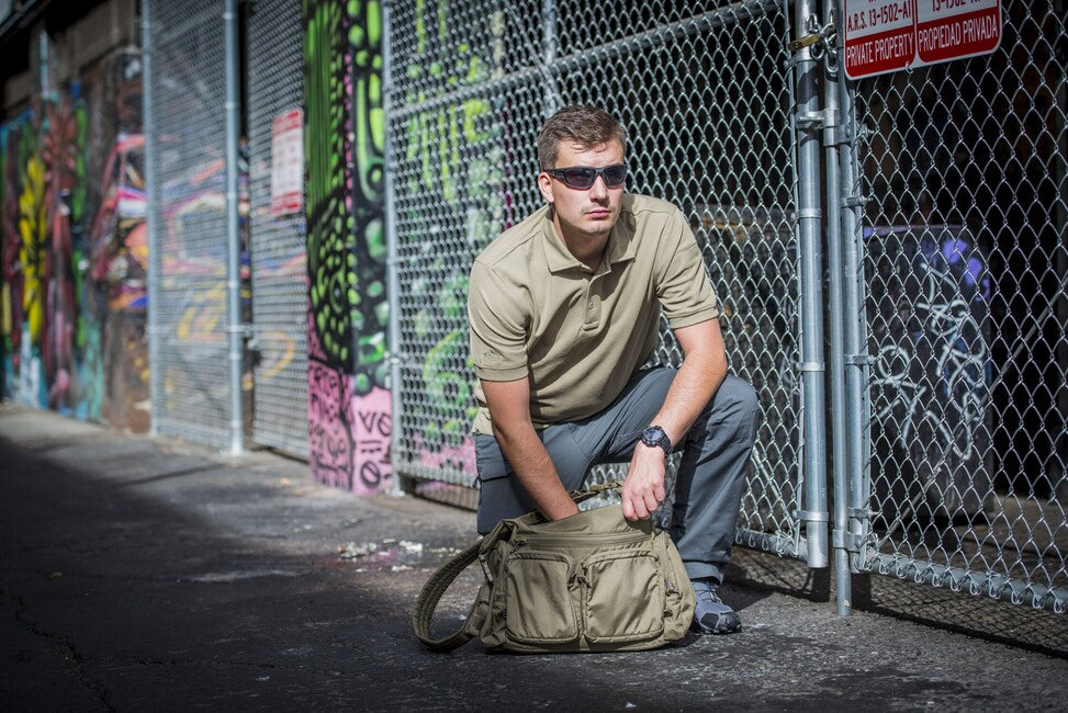 Helikon-Tex WOMBAT Mk2 Shoulder Bag, Cordura, Coyote