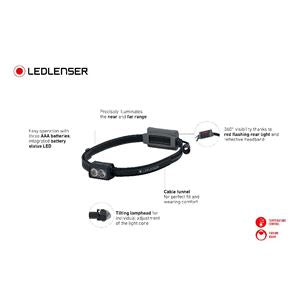 LEDLENSER NEO3 LED-Stirnlampe BLACK-Blau