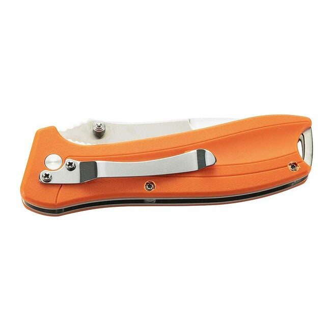 Herbertz Einhandtaschenmesser Einhandmesser 8,7cm, orange, Kunststoff