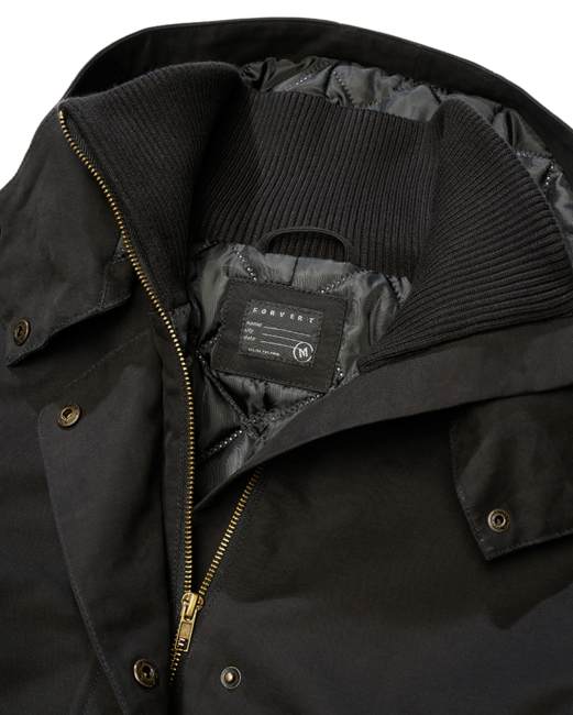 Brandit Forvert Jacke, schwarz