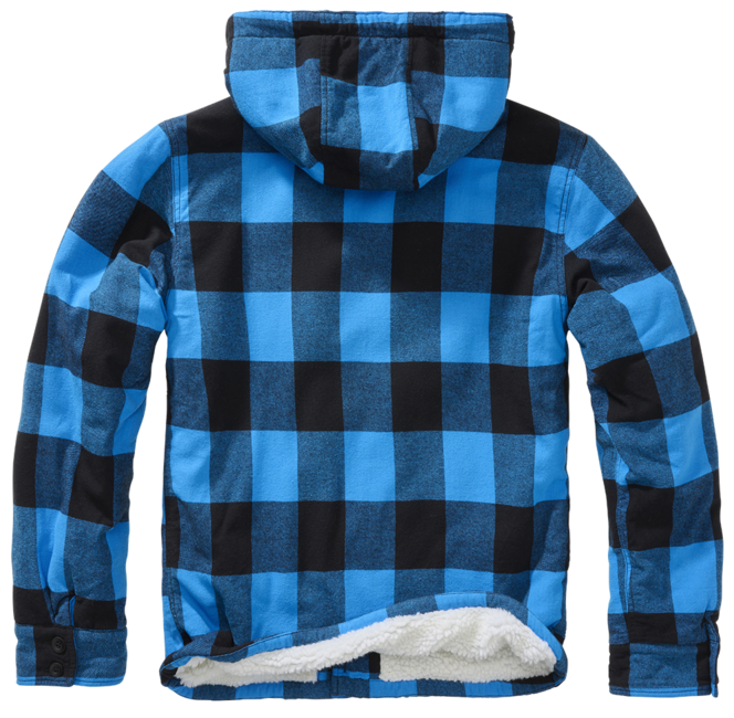 Brandit Lumber kapuzenjacke, schwarz/blau