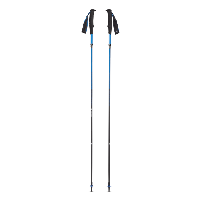 Black Diamond Distance Carbon Z trekkingstöcke , ultra blau
