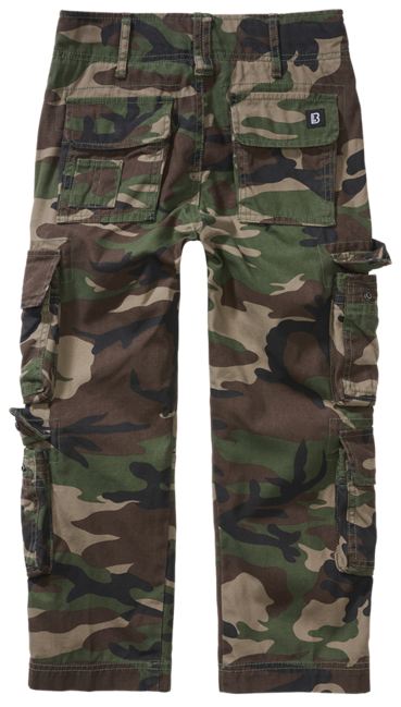 Brandit Pure Vintage kinderhosen, woodland
