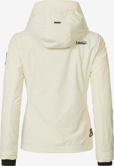 Marikoo ERDBEERE damen übergangsjacke mit kapuze, beige