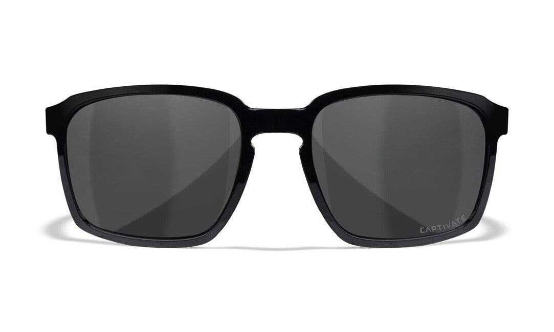 WILEY X ALFA Captivate Grauer Spiegel, schwarz