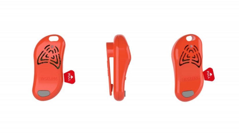 Tickless Human Ultraschall-Zeckenvertreiber , orange